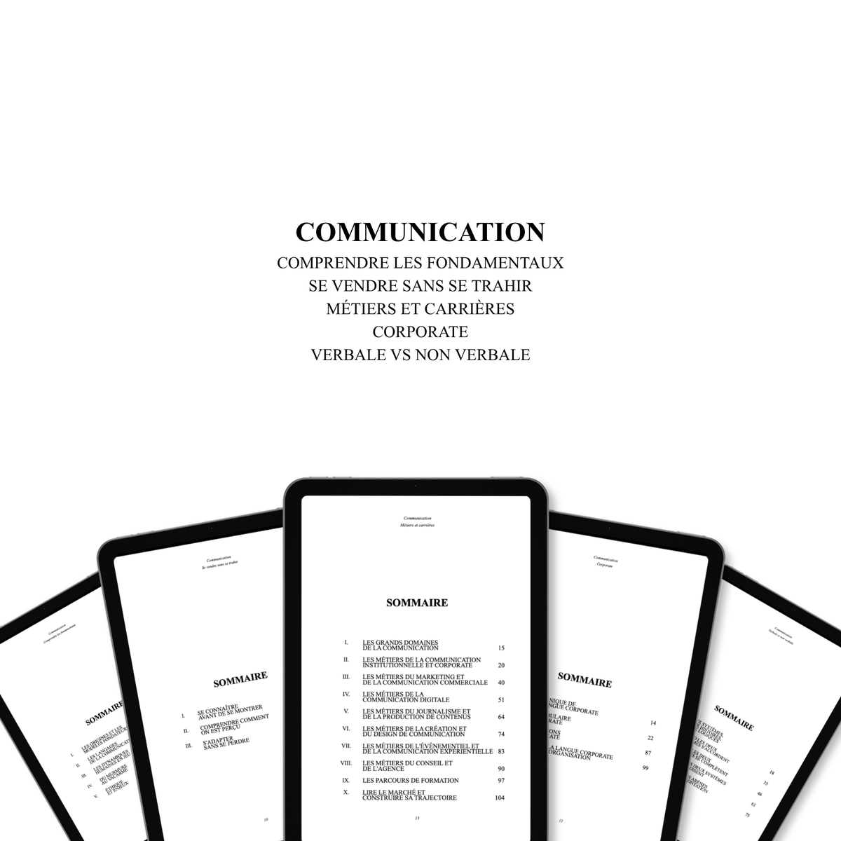 COMMUNICATION : Bundle⎜5 Ebooks
